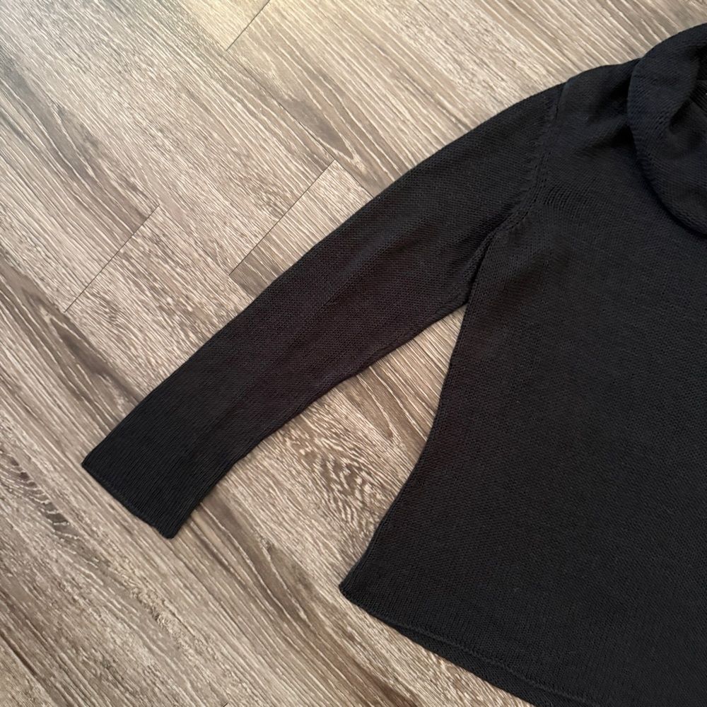Banana Republic Black Cowl Neck Sweater - Picture 2 of 8